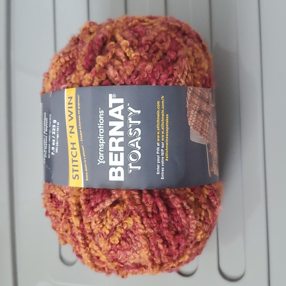 YARNSPIRATIONS BERNAT TOASTY YARN